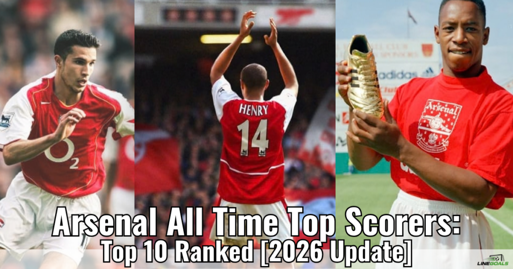 Arsenal all time top scorers top 10 ranked 2026 update