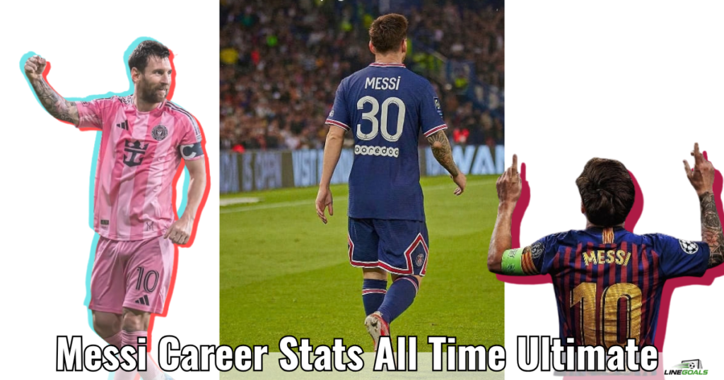 messi career stats all time
