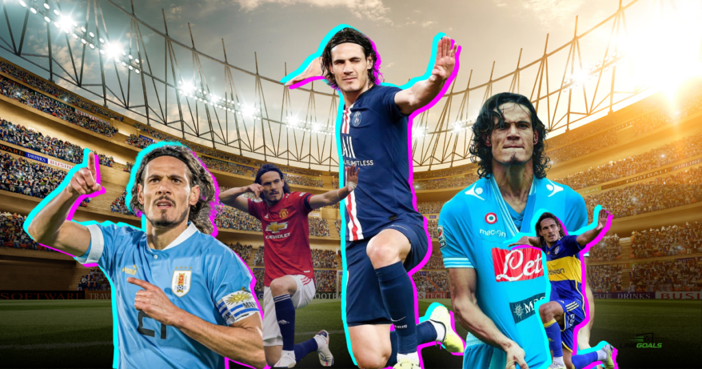 Edinson Cavani Career Goals and Assists