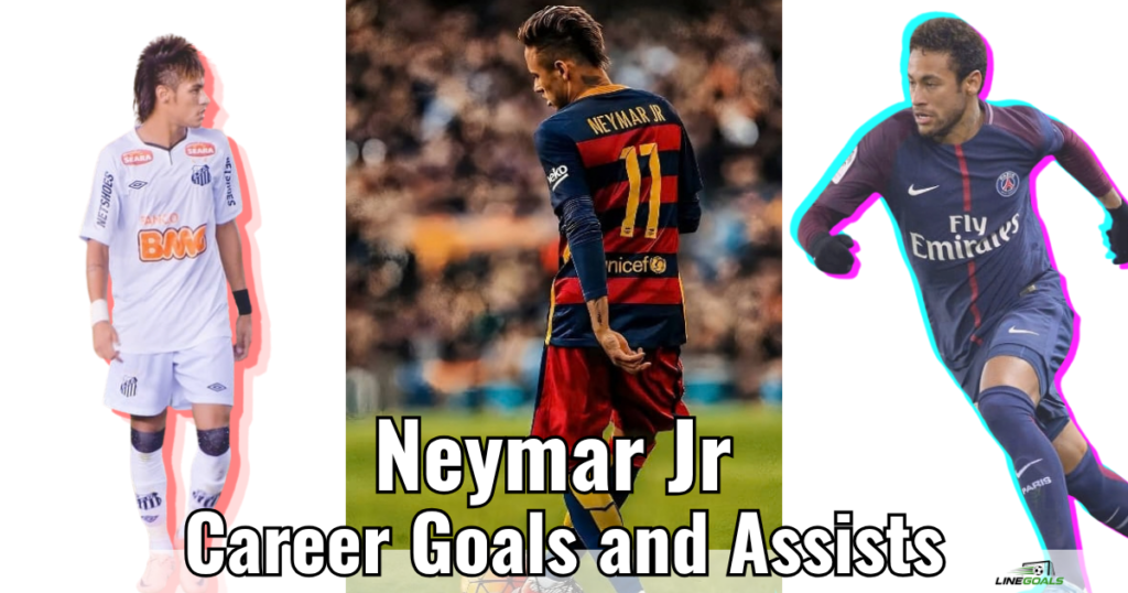 Neymar Jr Career Goals and Assists
